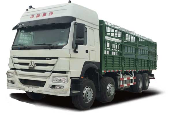 HOWO Cargo truck 8×4, Euro Ⅱ, high roof cab