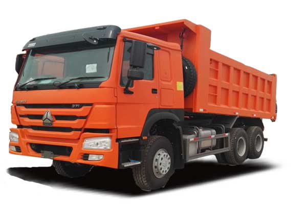 HOWO Tipper truck 6×4, Euro Ⅱ, extended cab