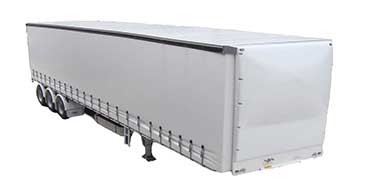14m Goose neck Curtain Side Semi Trailer With 3 Axles